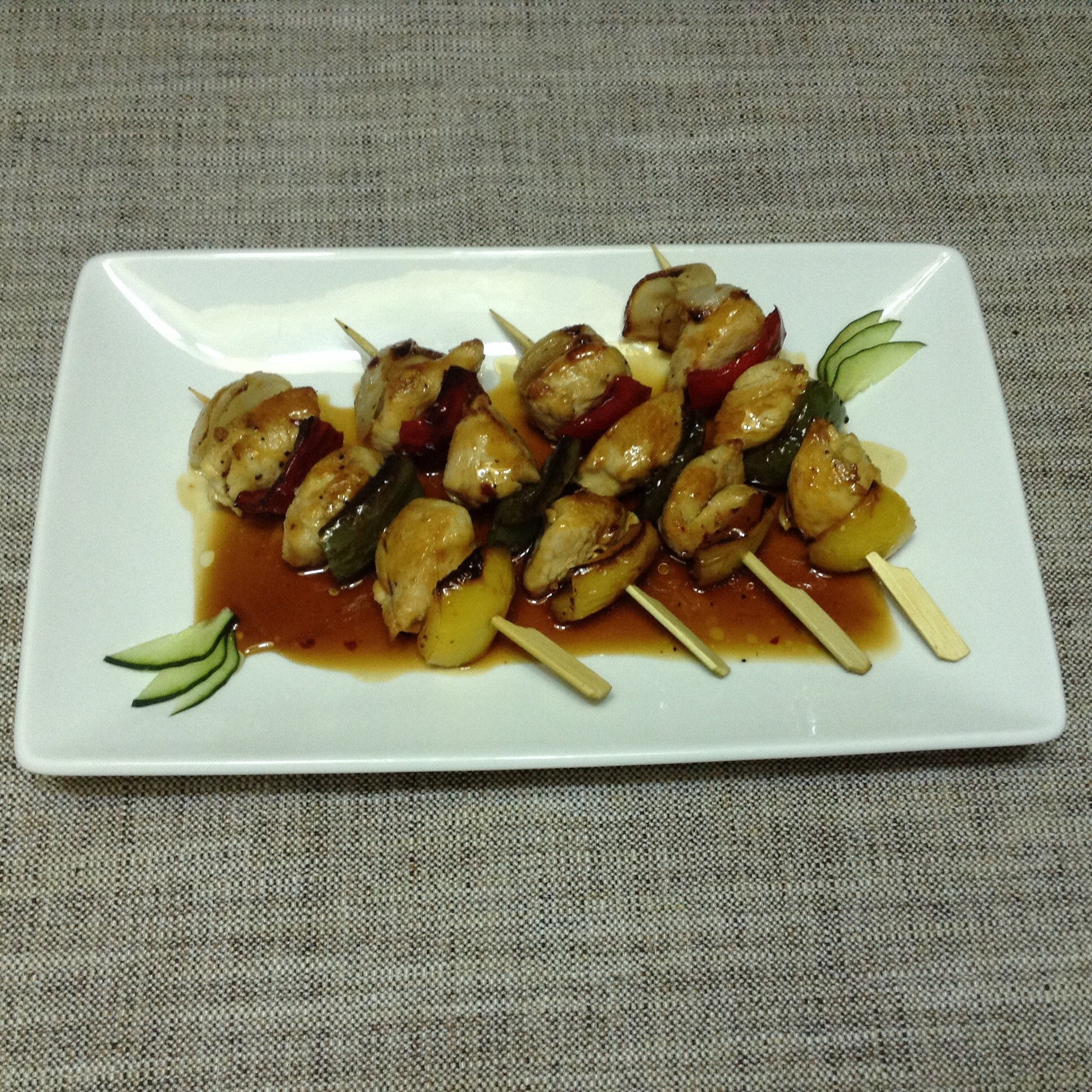 BROCHETAS DE POLLO